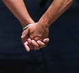 hands held together