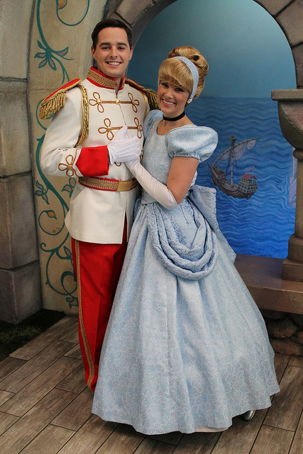 Prince Charming and Cinderella 